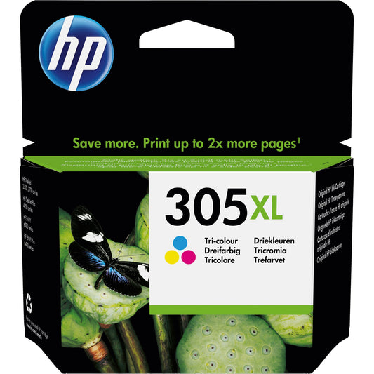 HP Tintenpatrone Originalzubehör 305XL ca. 200 Seiten mehrfarbig 5ml