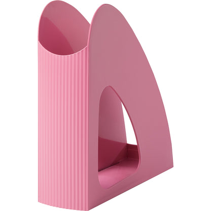 HAN Stehsammler Re-LOOP 7,6 x 25,6 x 23,9 cm (B x H x T) DIN A4, DIN C4 Werkstoff: Polypropylen, 100 % recycelt rosa