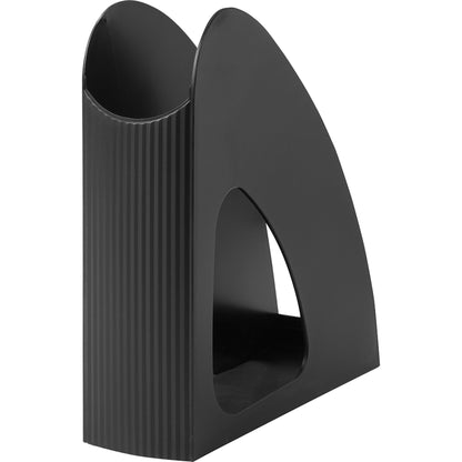 HAN Stehsammler Re-LOOP 7,6 x 25,6 x 23,9 cm (B x H x T) DIN A4, DIN C4 Werkstoff: Polypropylen, 100 % recycelt schwarz