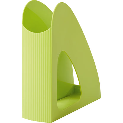HAN Stehsammler Re-LOOP 7,6 x 25,6 x 23,9 cm (B x H x T) DIN A4, DIN C4 Werkstoff: Polypropylen, 100 % recycelt lemon