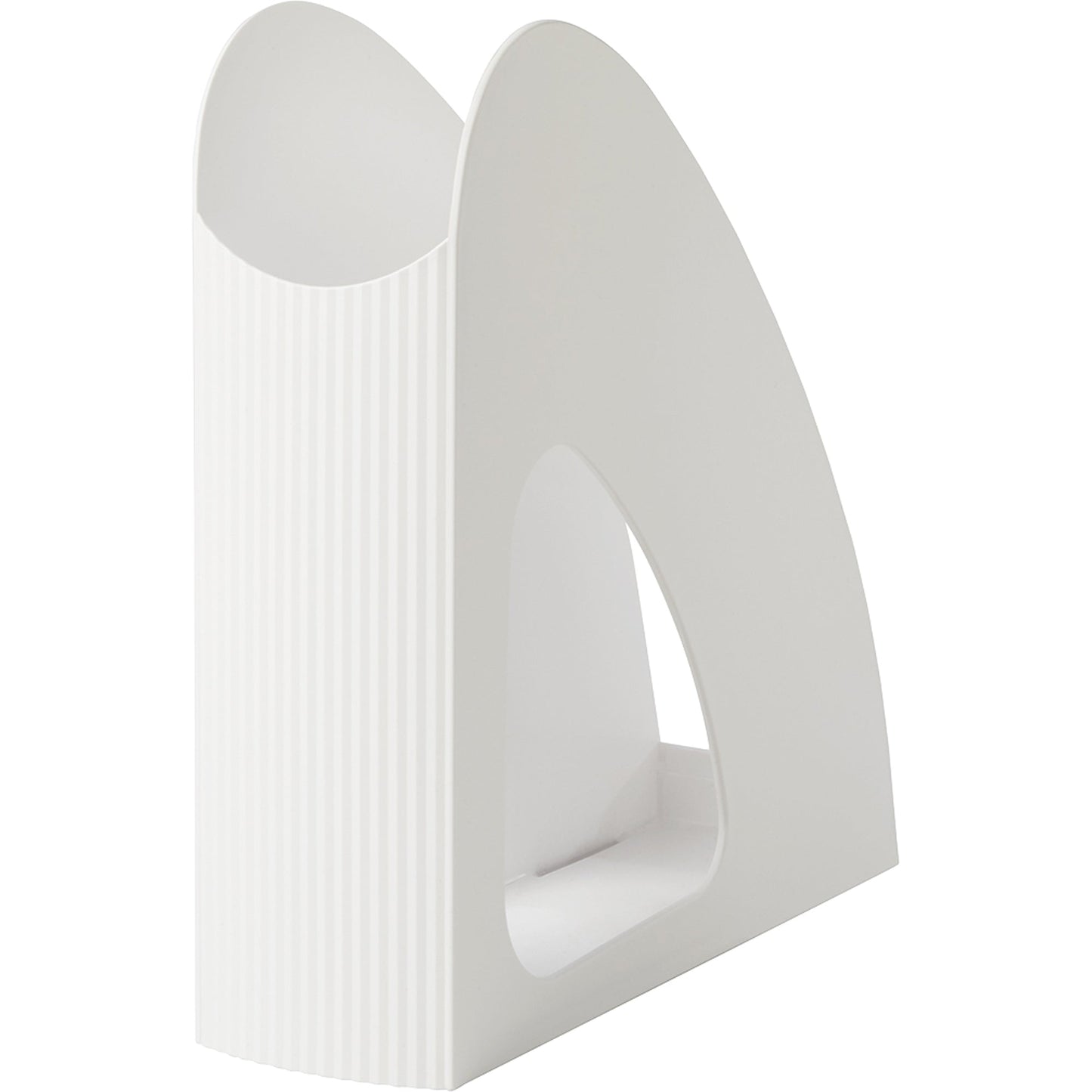 HAN Stehsammler Re-LOOP 7,6 x 25,6 x 23,9 cm (B x H x T) DIN A4, DIN C4 Werkstoff: Polypropylen, 100 % recycelt weiß