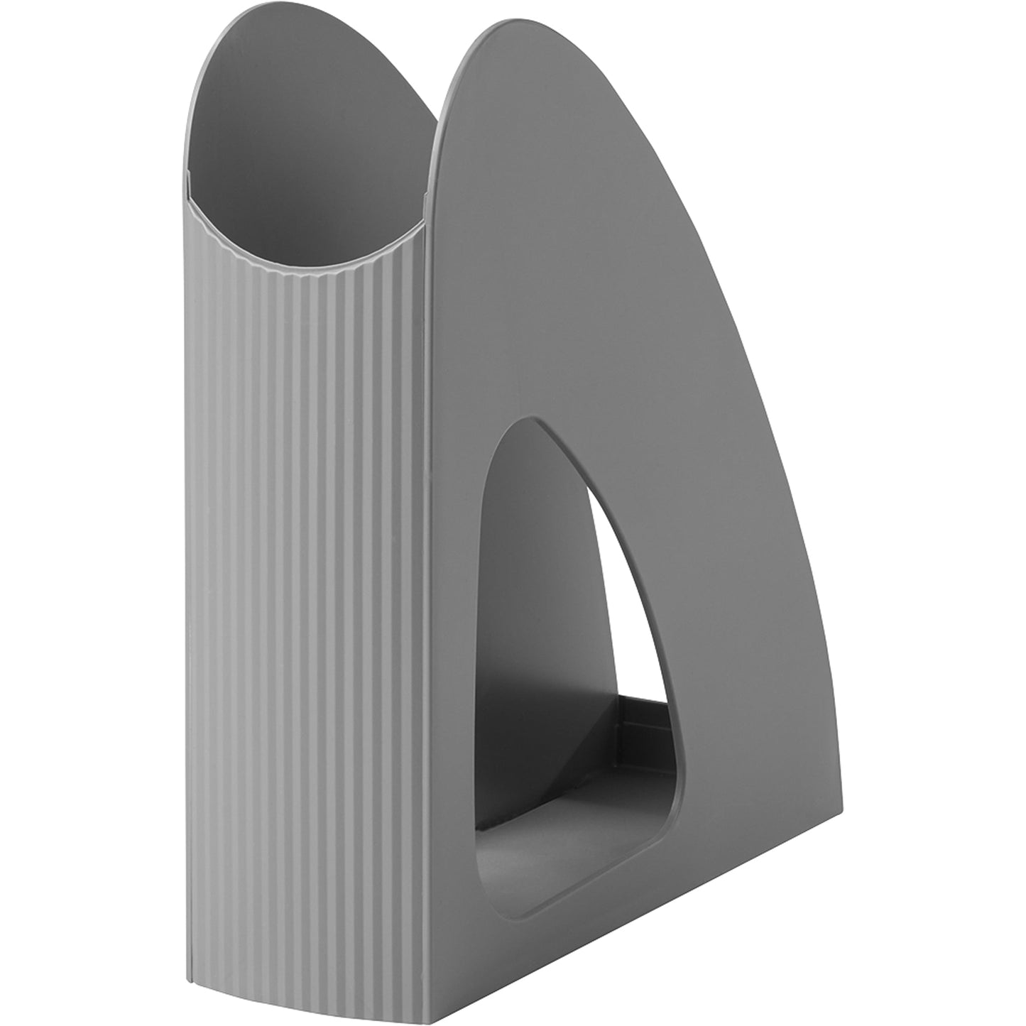 HAN Stehsammler Re-LOOP 7,6 x 25,6 x 23,9 cm (B x H x T) DIN A4, DIN C4 Werkstoff: Polypropylen, 100 % recycelt dunkelgrau