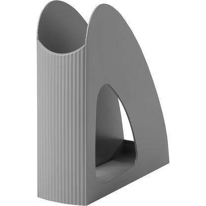 HAN Stehsammler Re-LOOP 7,6 x 25,6 x 23,9 cm (B x H x T) DIN A4, DIN C4 Werkstoff: Polypropylen, 100 % recycelt dunkelgrau