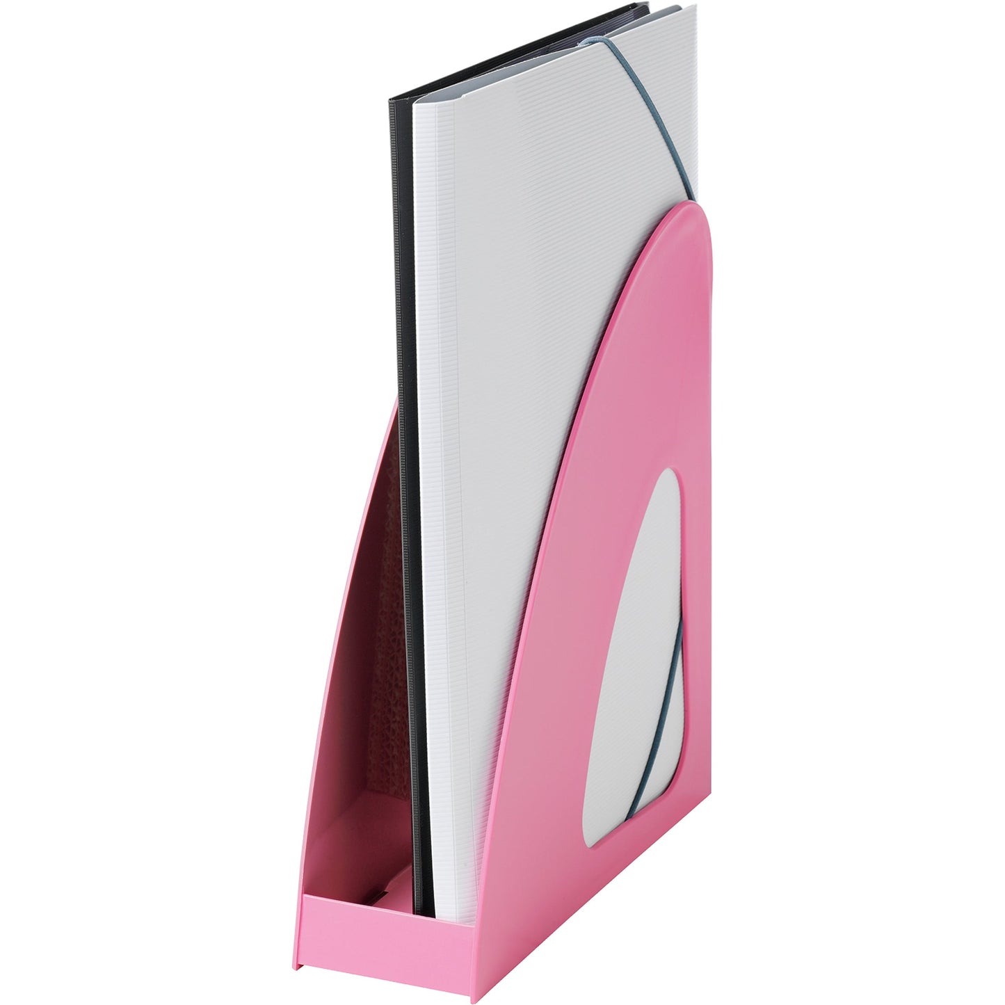 HAN Stehsammler Re-LOOP 7,6 x 25,6 x 23,9 cm (B x H x T) DIN A4, DIN C4 Werkstoff: Polypropylen, 100 % recycelt rosa