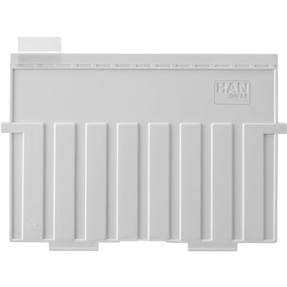 HAN Vollsichtreiter 3,4 x 2,5 cm (B x H) Hart-PVC transparent 10 St./Pack.