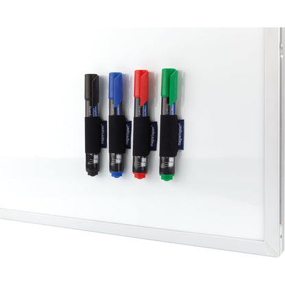 magnetoplan® Stiftehalter magnetoSleeves 1,8 x 3 cm (Ø x L) nicht selbstklebend magnethaftend Polyamid schwarz 4 St./Pack.
