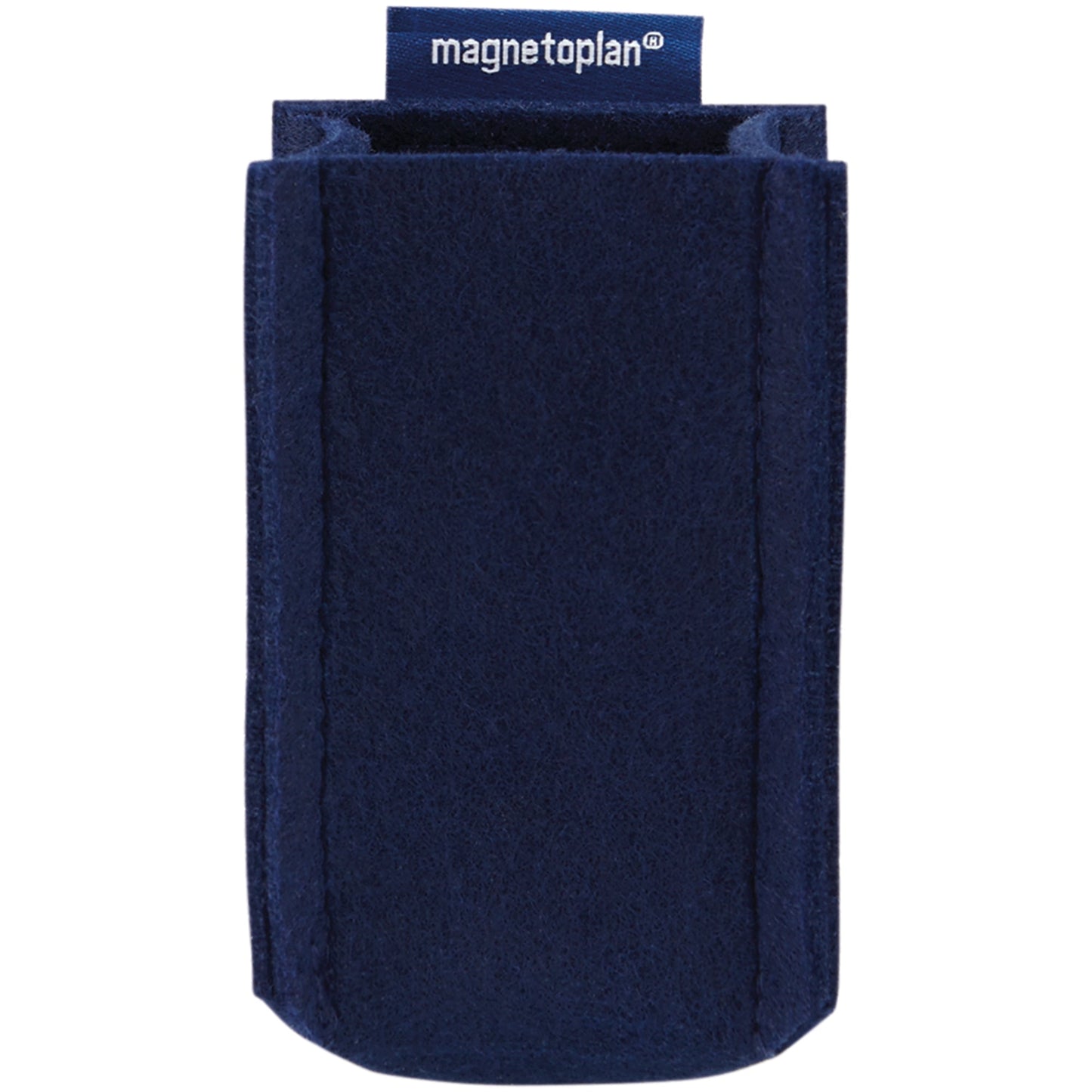 magnetoplan® Stiftehalter magnetoTray ecoAware SMALL 6 x 10 x 6 cm (B x H x T) nicht selbstklebend magnethaftend Polyester, 100 % recycelt blau