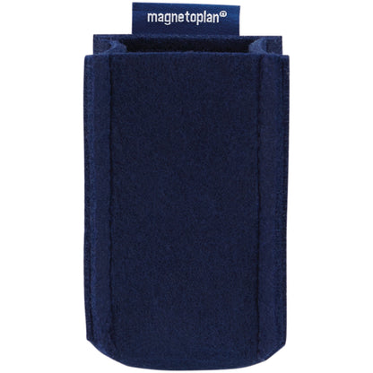 magnetoplan® Stiftehalter magnetoTray ecoAware SMALL 6 x 10 x 6 cm (B x H x T) nicht selbstklebend magnethaftend Polyester, 100 % recycelt blau
