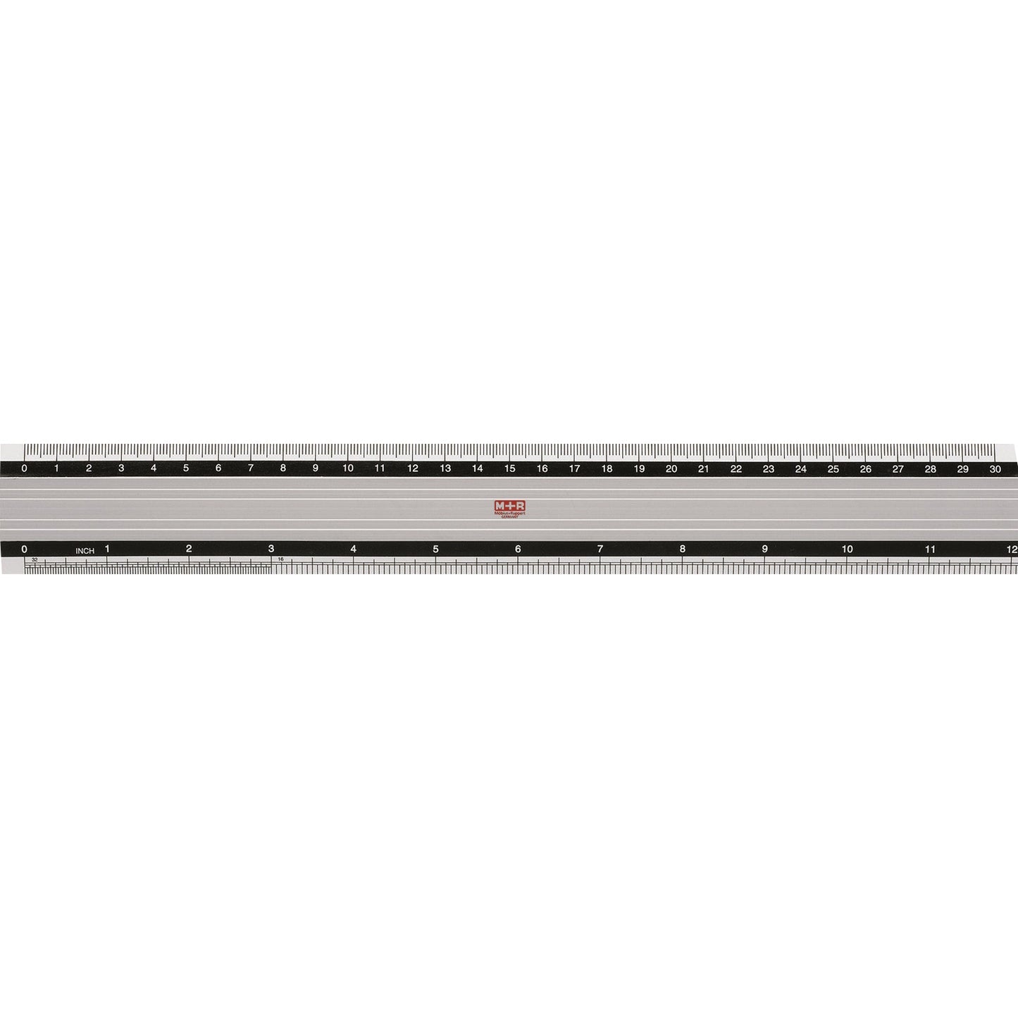 M+R Lineal 30cm Aluminium aluminium