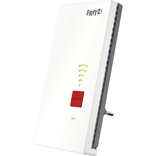 FRITZ! WLAN-Repeater FRITZ!2400 7,65 x 15,5 x 6,26 cm (B x H x T) WLAN AC+N, LAN 2.333 Mbit/s inkl. Schuko-Adapter, Netzwerkkabel, Installationsanleitung