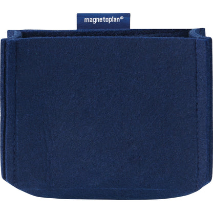 magnetoplan® Stiftehalter magnetoTray ecoAware MEDIUM 13 x 10 x 6 cm (B x H x T) nicht selbstklebend magnethaftend Polyester, 100 % recycelt blau