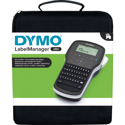 DYMO® Beschriftungsgerät LabelManagerT 280 2 Display-Zeilen 6 Schriftgrößen 2 Druckzeilen