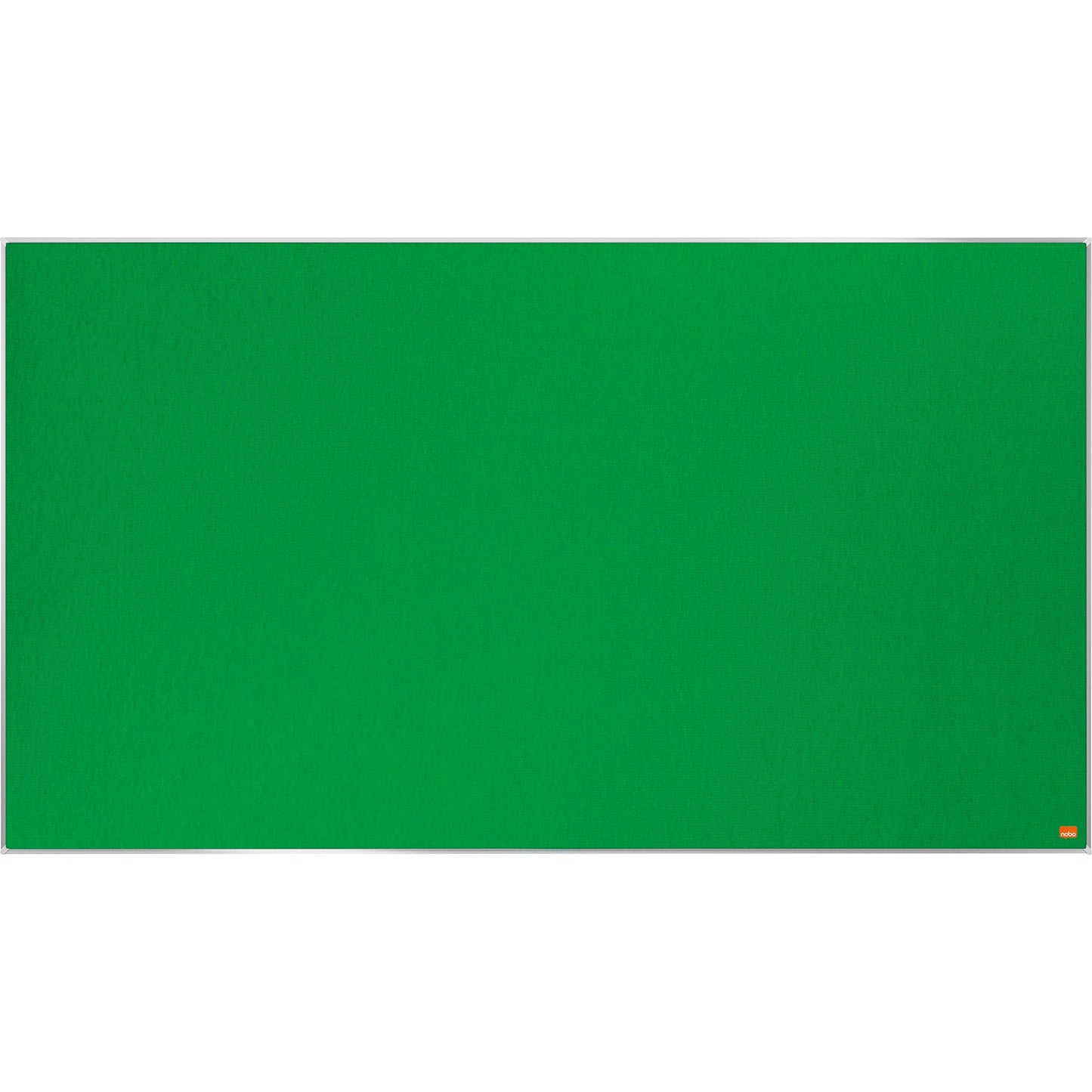 Nobo® Pinnwand Impression Pro Widescreen 122 x 69 cm (B x H) Maße der Oberfläche: 121 x 67,9 cm (B x H) Filz Material des Rahmens: Aluminium grün