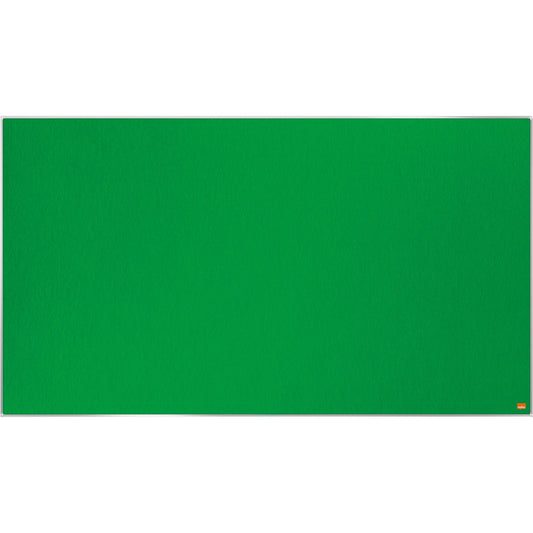 Nobo® Pinnwand Impression Pro Widescreen 122 x 69 cm (B x H) Maße der Oberfläche: 121 x 67,9 cm (B x H) Filz Material des Rahmens: Aluminium grün