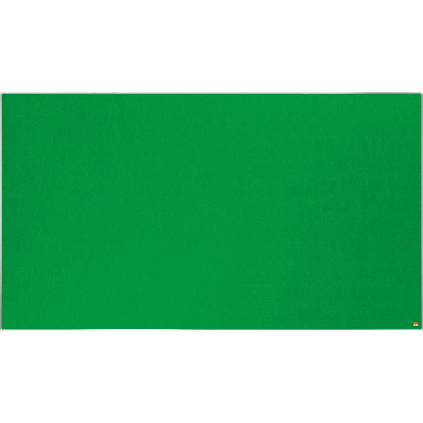 Nobo® Pinnwand Impression Pro Widescreen 155 x 87 cm (B x H) Maße der Oberfläche: 154,2 x 86,4 cm (B x H) Filz Material des Rahmens: Aluminium grün