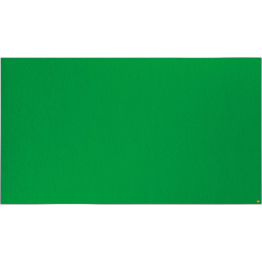 Nobo® Pinnwand Impression Pro Widescreen 188 x 106 cm (B x H) Maße der Oberfläche: 187,5 x 105,2 cm (B x H) Filz Material des Rahmens: Aluminium grün