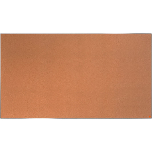 Nobo® Pinnwand Impression Pro Widescreen 188 x 106 cm (B x H) Maße der Oberfläche: 187,5 x 105,2 cm (B x H) Kork Material des Rahmens: Aluminium naturbraun