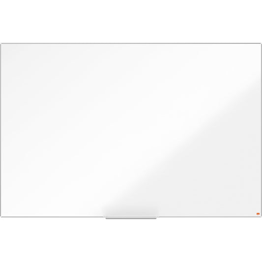 Nobo® Whiteboard Impression Pro Stahl Maße der Oberfläche: 180 x 120 cm (B x H) Tafel magnethaftend nicht beidseitig beschreibbar inkl. Nobo Marker Stahl lackiert weiß