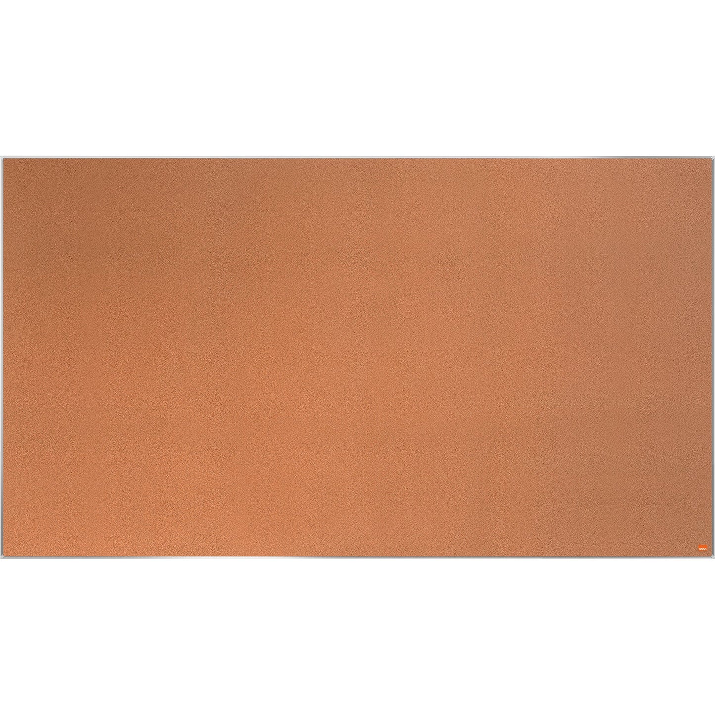 Nobo® Pinnwand Impression Pro Widescreen 155 x 87 cm (B x H) Maße der Oberfläche: 154,2 x 86,4 cm (B x H) Kork Material des Rahmens: Aluminium naturbraun