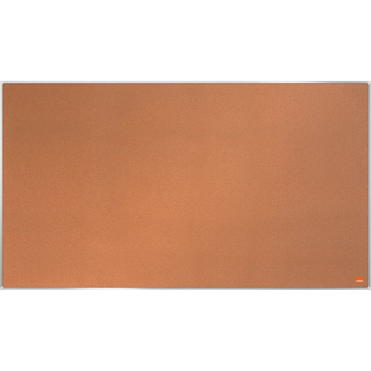 Nobo® Pinnwand Impression Pro Widescreen 89 x 50 cm (B x H) Maße der Oberfläche: 87,9 x 49,1 cm (B x H) Kork Material des Rahmens: Aluminium naturbraun