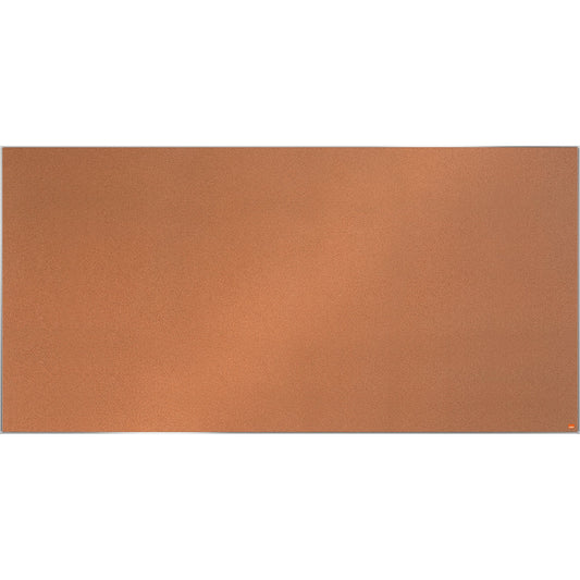 Nobo® Pinnwand Impression Pro 180 x 90 cm (B x H) Maße der Oberfläche: 178,4 x 87,1 cm (B x H) Kork Material des Rahmens: Aluminium naturbraun