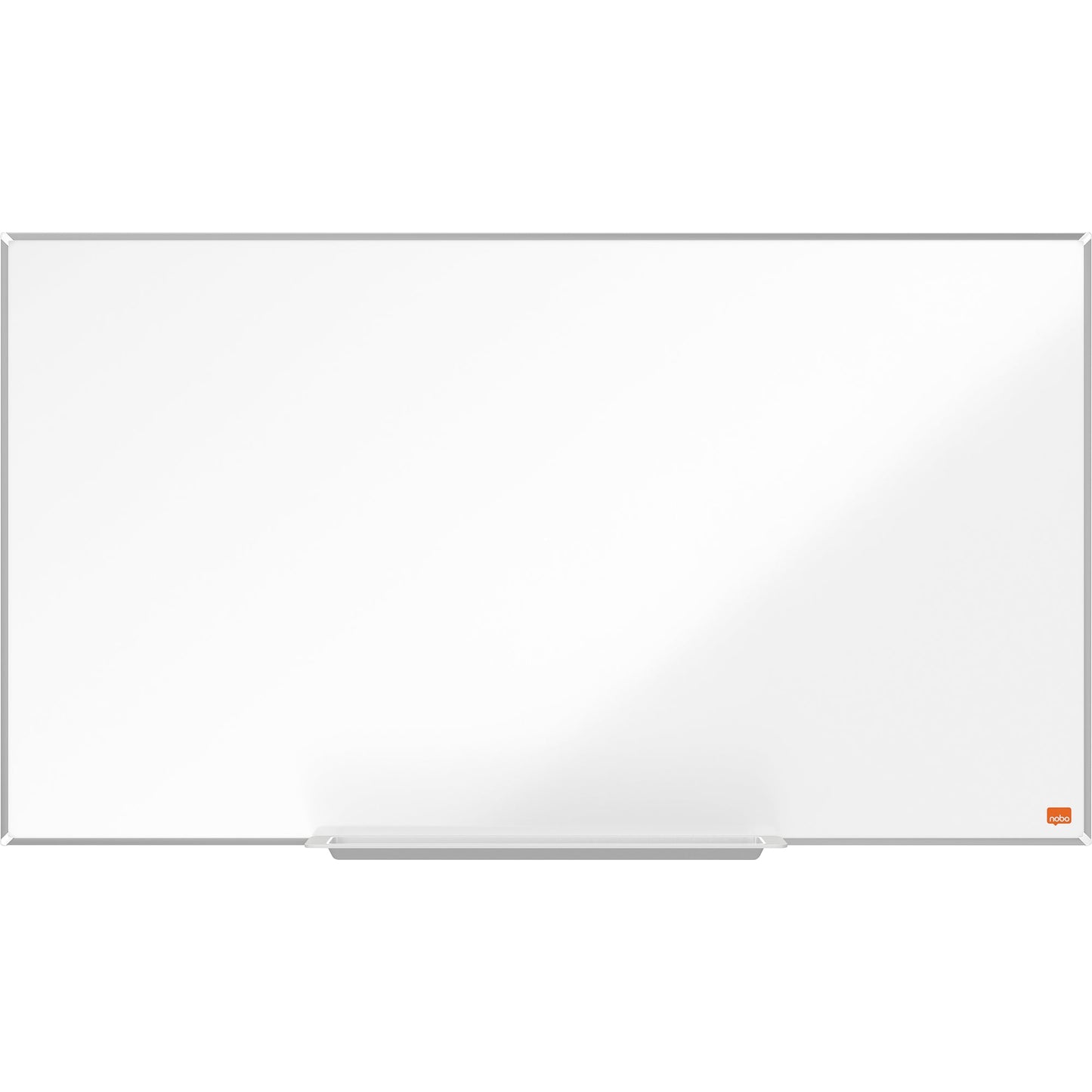 Nobo® Whiteboard Impression Pro Stahl Widescreen Maße der Oberfläche: 89 x 50 cm (B x H) Tafel magnethaftend nicht beidseitig beschreibbar inkl. Nobo Marker Stahl lackiert weiß