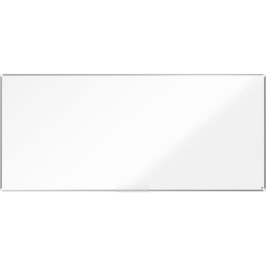 Nobo® Whiteboard Premium Plus Nano CleanT Maße der Oberfläche: 270 x 120 cm (B x H) Tafel magnethaftend nicht beidseitig beschreibbar inkl. Nobo Marker Stahl lackiert weiß