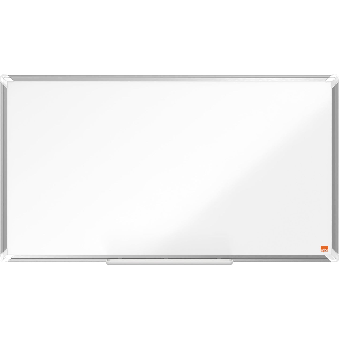Nobo® Whiteboard Premium Plus Nano CleanT Widescreen Maße der Oberfläche: 89 x 50 cm (B x H) Tafel magnethaftend nicht beidseitig beschreibbar inkl. Nobo Marker Stahl lackiert weiß