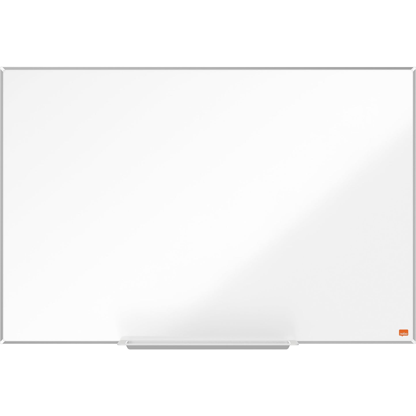 Nobo® Whiteboard Impression Pro Stahl Maße der Oberfläche: 90 x 60 cm (B x H) Tafel magnethaftend nicht beidseitig beschreibbar inkl. Nobo Marker Stahl lackiert weiß
