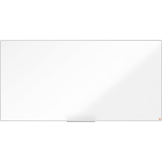 Nobo® Whiteboard Impression Pro Stahl Maße der Oberfläche: 200 x 100 cm (B x H) Tafel magnethaftend nicht beidseitig beschreibbar inkl. Nobo Marker Stahl lackiert weiß