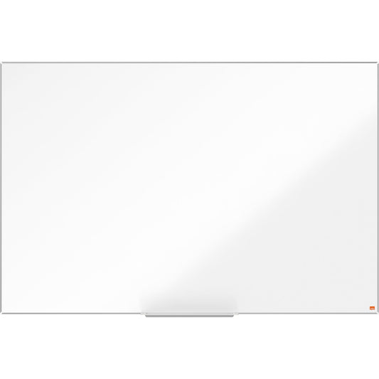 Nobo® Whiteboard Impression Pro Stahl Maße der Oberfläche: 150 x 100 cm (B x H) Tafel magnethaftend nicht beidseitig beschreibbar inkl. Nobo Marker Stahl lackiert weiß