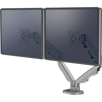 Fellowes® Monitorschwenkarm EppaT 2 x 8kg Stahl silber