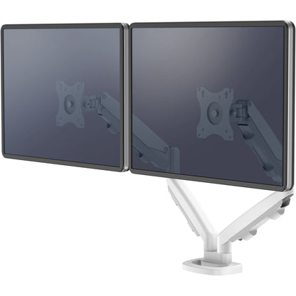 Fellowes® Monitorschwenkarm EppaT 2 x 8kg Stahl weiß