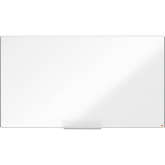 Nobo® Whiteboard Impression Pro Widescreen Maße der Oberfläche: 155 x 87 cm (B x H) Tafel magnethaftend nicht beidseitig beschreibbar inkl. Nobo Marker Stahl emailliert weiß