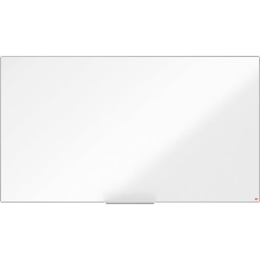 Nobo® Whiteboard Impression Pro Widescreen Maße der Oberfläche: 188 x 106 cm (B x H) Tafel magnethaftend nicht beidseitig beschreibbar inkl. Nobo Marker Stahl emailliert weiß