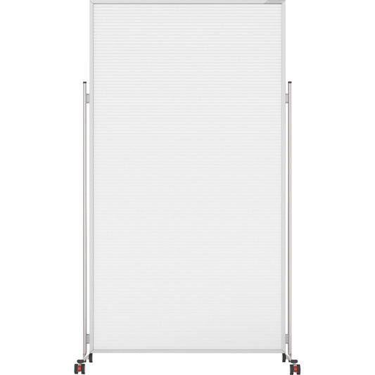magnetoplan® Trennwand Evolution mobil 120 x 208 x 46,5 cm (B x H x T) Acryl transparent