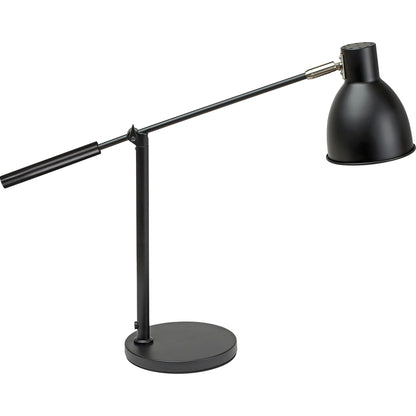 MAUL Tischleuchte MAULfinja Netzbetrieb schwarz matt/silber metallic