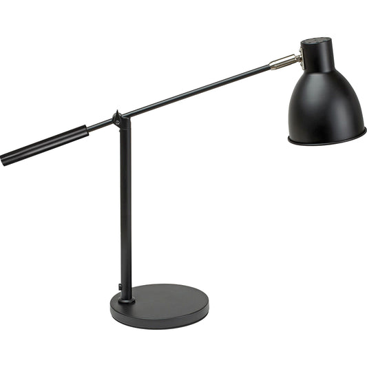 MAUL Tischleuchte MAULfinja Netzbetrieb schwarz matt/silber metallic
