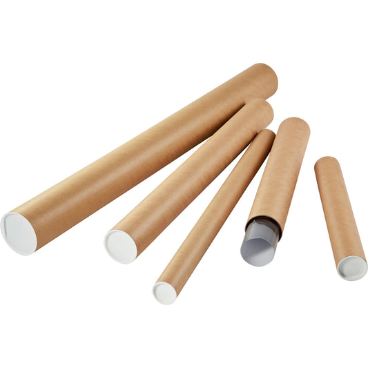 Versandrohr 6 x 43 cm (Ø x L) DIN A2 Karton braun