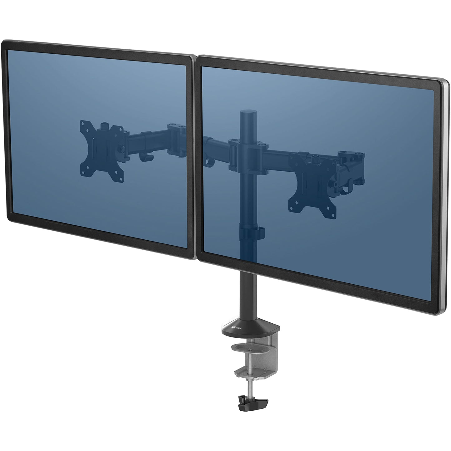 Fellowes® Monitorschwenkarm Reflex 11,6 x 55 x 72,6 cm (B x H x T) 2 x 8kg Metall schwarz