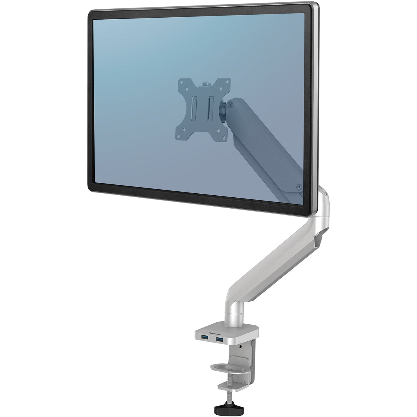 Fellowes® Monitorschwenkarm Platinum Series 11,43 x 43,82 x 47,15 cm (B x H x T) 1,5-8kg Aluminium/ABS Kunststoff silber