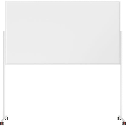 magnetoplan® Whiteboard Design Vario Maße der Oberfläche: 100 x 180 cm (B x H) Tafel magnethaftend beidseitig beschreibbar Stahl lackiert weiß