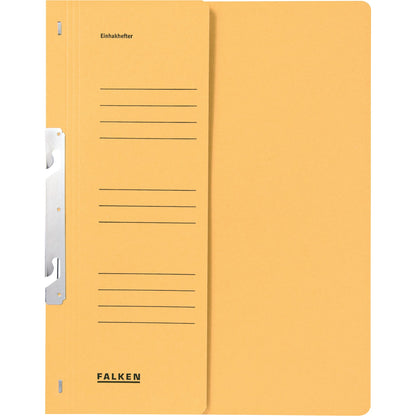 Falken Einhakhefter DIN A4 250g/m² Manilakarton chamois