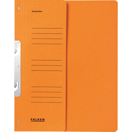 Falken Einhakhefter DIN A4 250g/m² Manilakarton orange