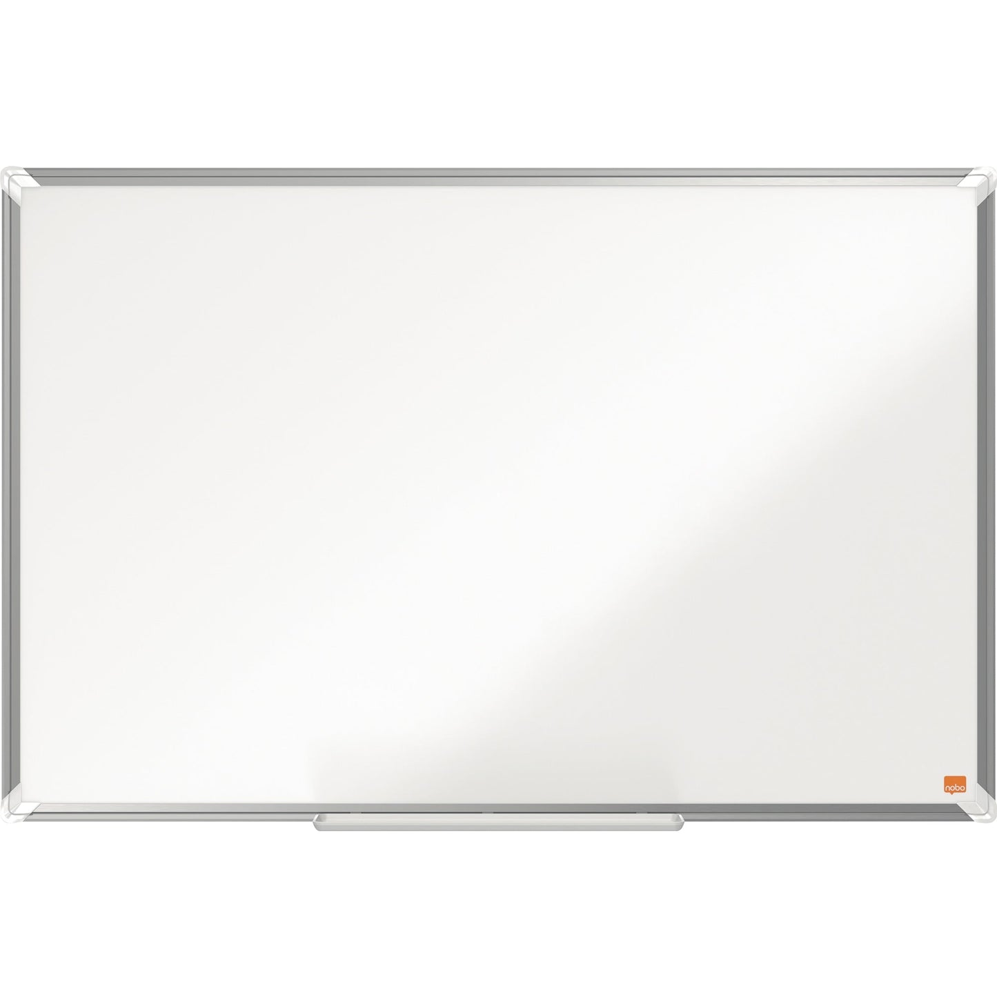Nobo® Whiteboard Premium Plus Maße der Oberfläche: 90 x 60 cm (B x H) Tafel magnethaftend nicht beidseitig beschreibbar inkl. Nobo Marker Stahl emailliert weiß