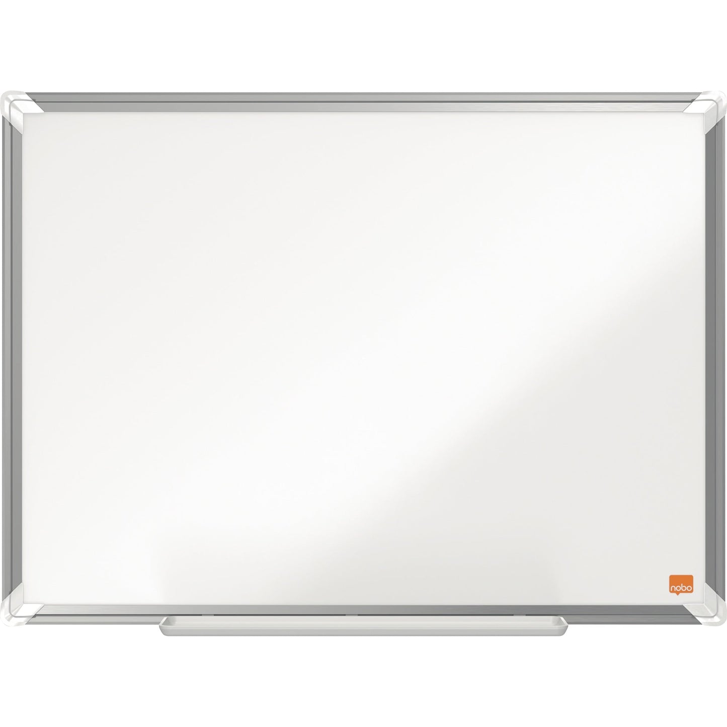 Nobo® Whiteboard Premium Plus Maße der Oberfläche: 60 x 45 cm (B x H) Tafel magnethaftend nicht beidseitig beschreibbar inkl. Nobo Marker Stahl emailliert weiß