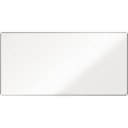 Nobo® Whiteboard Premium Plus Maße der Oberfläche: 240 x 120 cm (B x H) Tafel magnethaftend nicht beidseitig beschreibbar inkl. Nobo Marker Stahl emailliert weiß