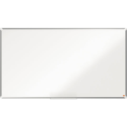 Nobo® Whiteboard Premium Plus Widescreen Maße der Oberfläche: 155 x 87 cm (B x H) Tafel magnethaftend nicht beidseitig beschreibbar inkl. Nobo Marker Stahl emailliert weiß