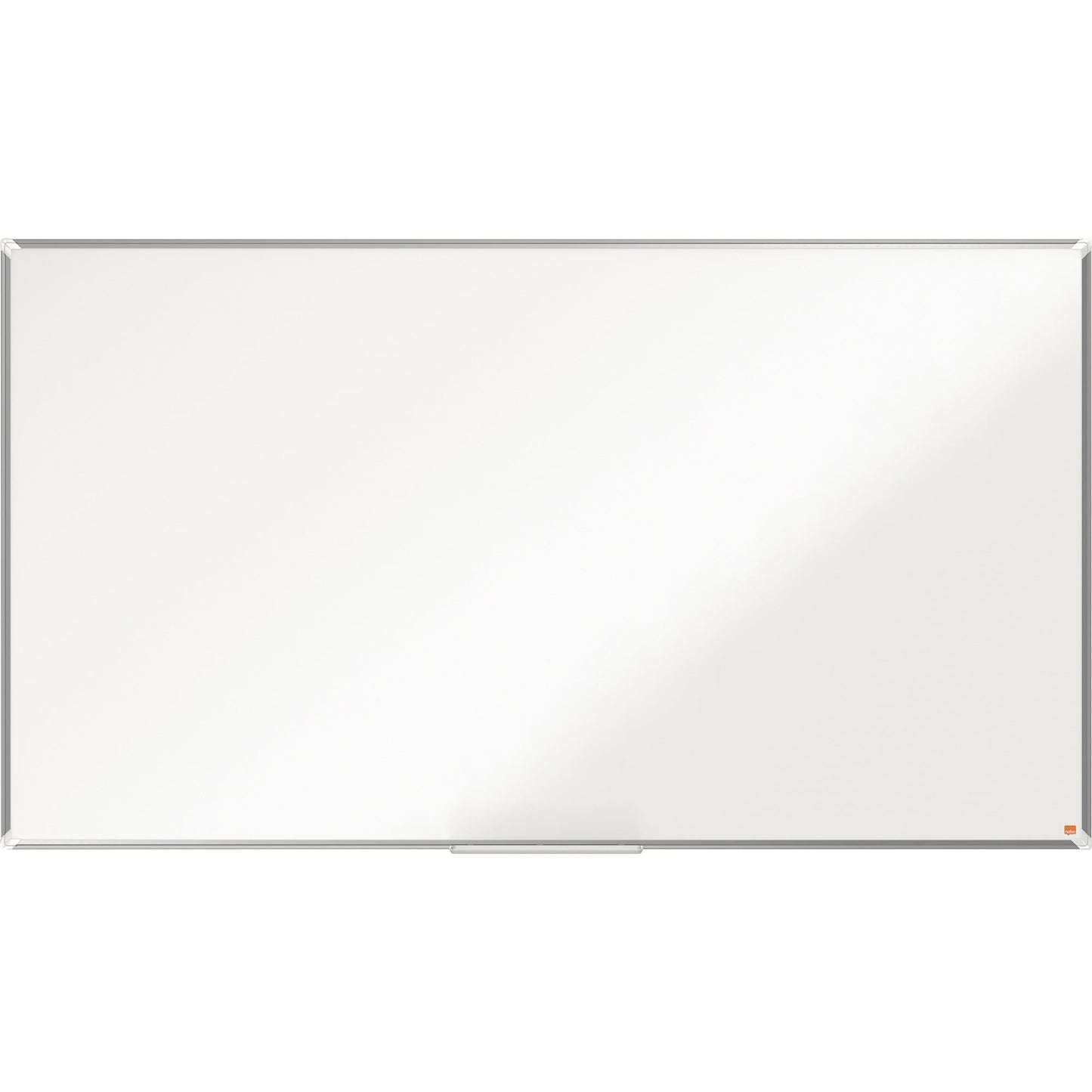 Nobo® Whiteboard Premium Plus Widescreen Maße der Oberfläche: 188 x 106 cm (B x H) Tafel magnethaftend nicht beidseitig beschreibbar inkl. Nobo Marker Stahl emailliert weiß