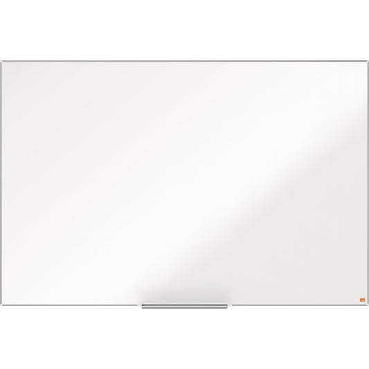 Nobo® Whiteboard Impression Pro Maße der Oberfläche: 150 x 100 cm (B x H) Tafel magnethaftend nicht beidseitig beschreibbar inkl. Nobo Marker Stahl emailliert weiß